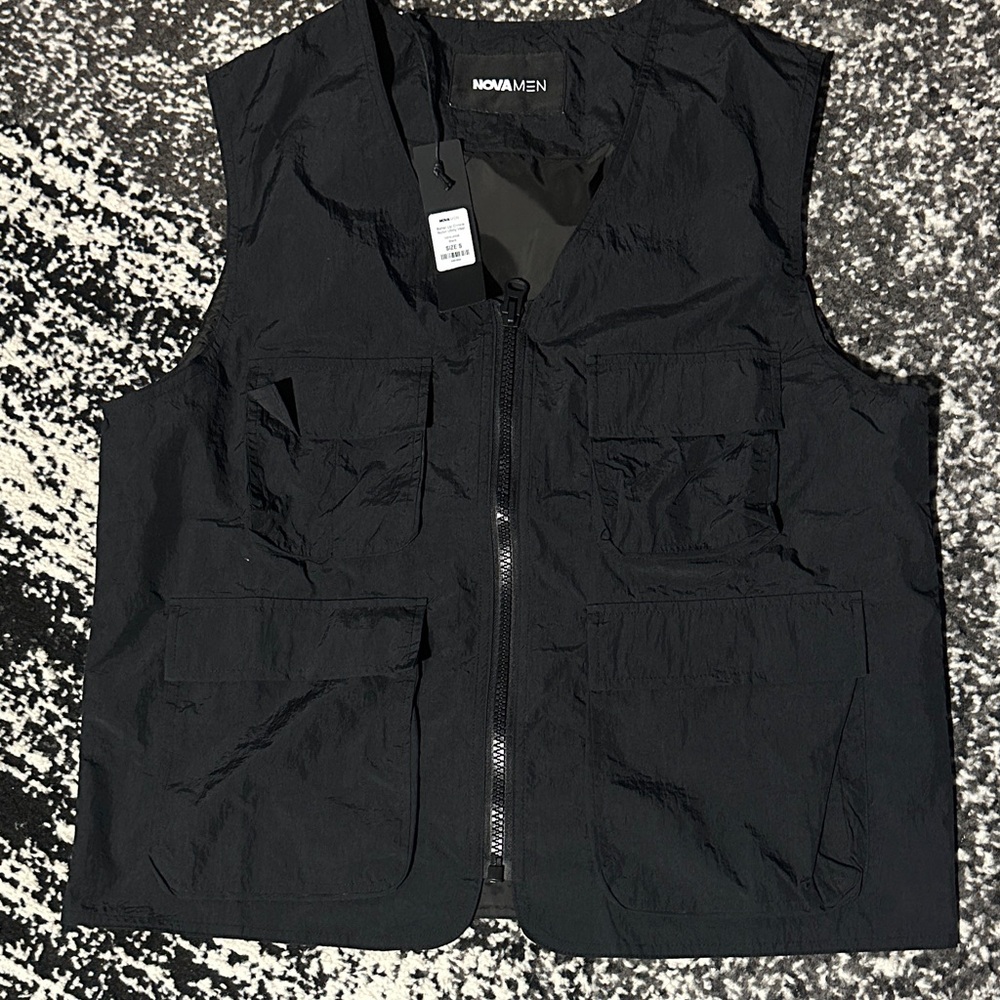 Fashion Nova Black Men's Vest